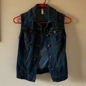 Denim vest
